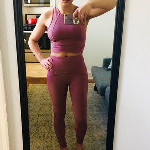 Lululemon matching two piece set